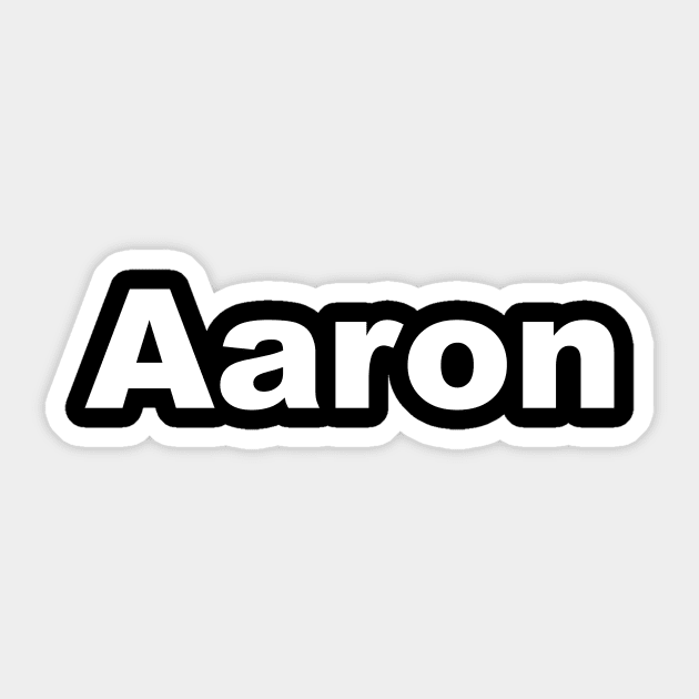 Aaron My Name Is Aaron! Sticker by ProjectX23Red